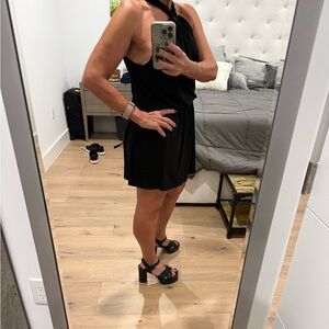Ariella Black Mini Dress